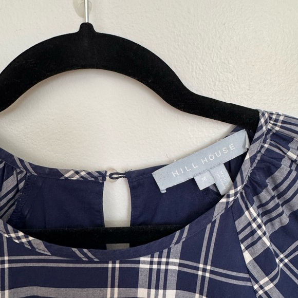 Hill House Navy Plaid Mini Dress - Picture 5 of 10